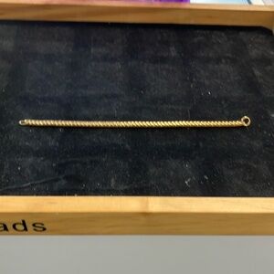 Trollbeads 14 k gold bracelet size 7.1